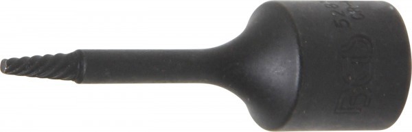 BGS - Spiral-Profil-Steckschlüssel-Einsatz / Schraubenausdreher 2 mm, 10 mm (3/8') Antrieb Innenvierkant