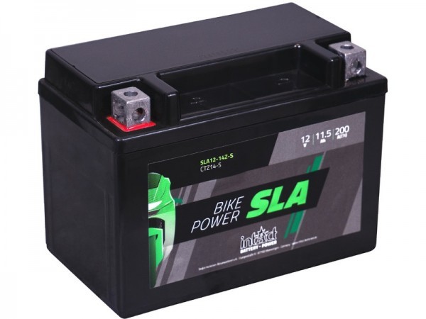 intAct SLA12-14Z-S (YTZ14-S), Motorradbatterie 12V 11,5Ah