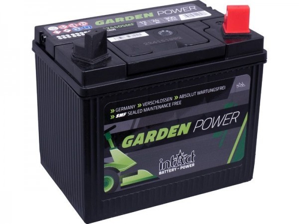 intAct Garden-Power 52440SMF (U1R(9)), Batterie 12V 24Ah