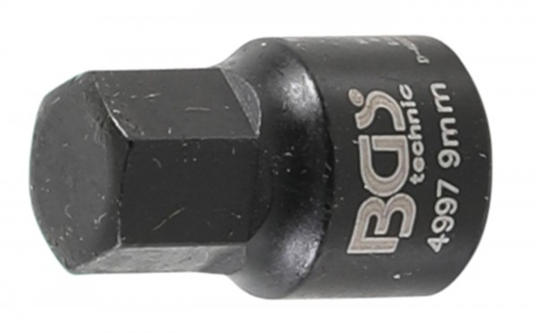BGS - Bremssattel-Einsatz Innensechskant extra kurz 9 mm
