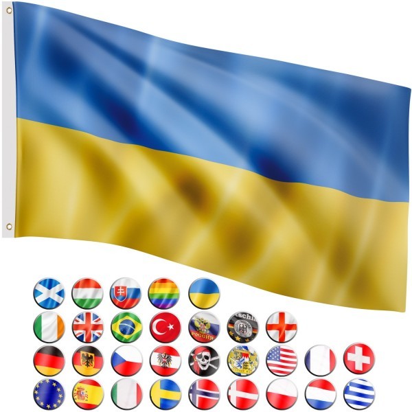FLAGMASTER® - Fahne Ukraine Flagge